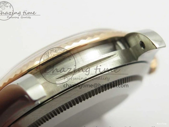 MiroTime 0309 DateJust 36mm 904 SS RG Wrapped 116231 GMF Gray Dial on SS RG Wrapped Jubilee Bracelet A Durable 3276